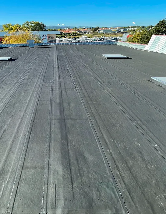 Toit plat étanchéité noire