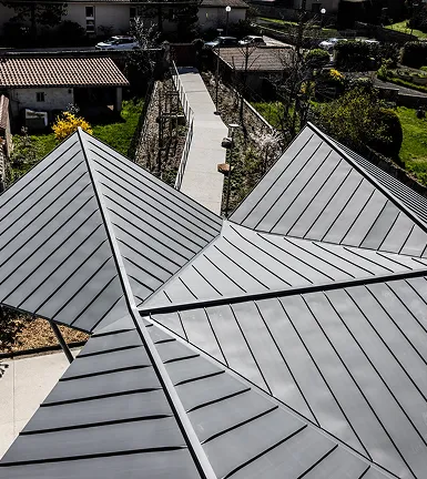 Toitures métalliques joint debout