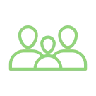 Icône équipe couvreurs